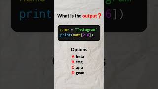 What is the Output? Python Slicing Tricks 🐍 | @coderxzilla #shorts