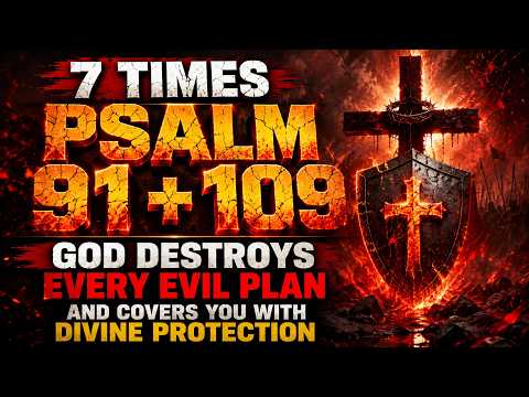 🔥 7 Times Psalm 91 + 109 — God Destroys Every Evil Plan and Covers You with Divine Protection