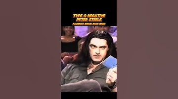 Type O Negative Peter Steele praising German shock rock band Rammstein
