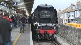 steam train at speed # 106