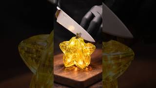 "Ai crystal Starfruit  cutting ⭐🔪ASMR".....#ai #aiart #asmrsounds #asmr #aiasmr