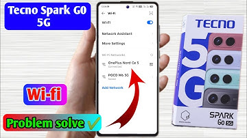 tecno spark go 5g wifi problem | tecno spark go wifi connection problem 