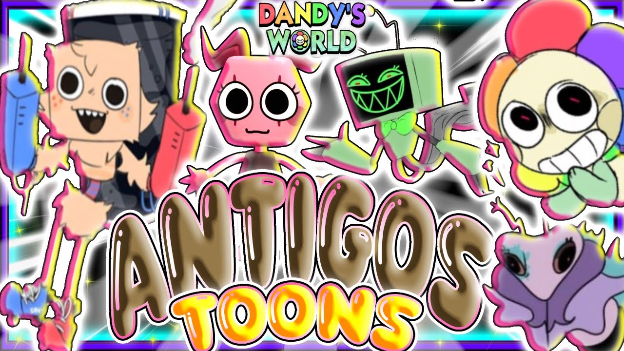 💥OS TOONS NO COMEÇO❗😱 ERA PARA SEREM ASSIM❗ DANDY'S WORLD