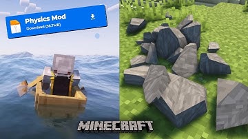 *ULTIMATE*  Physics Mod For Minecraft PE 1.21+ (100% Working 😍)