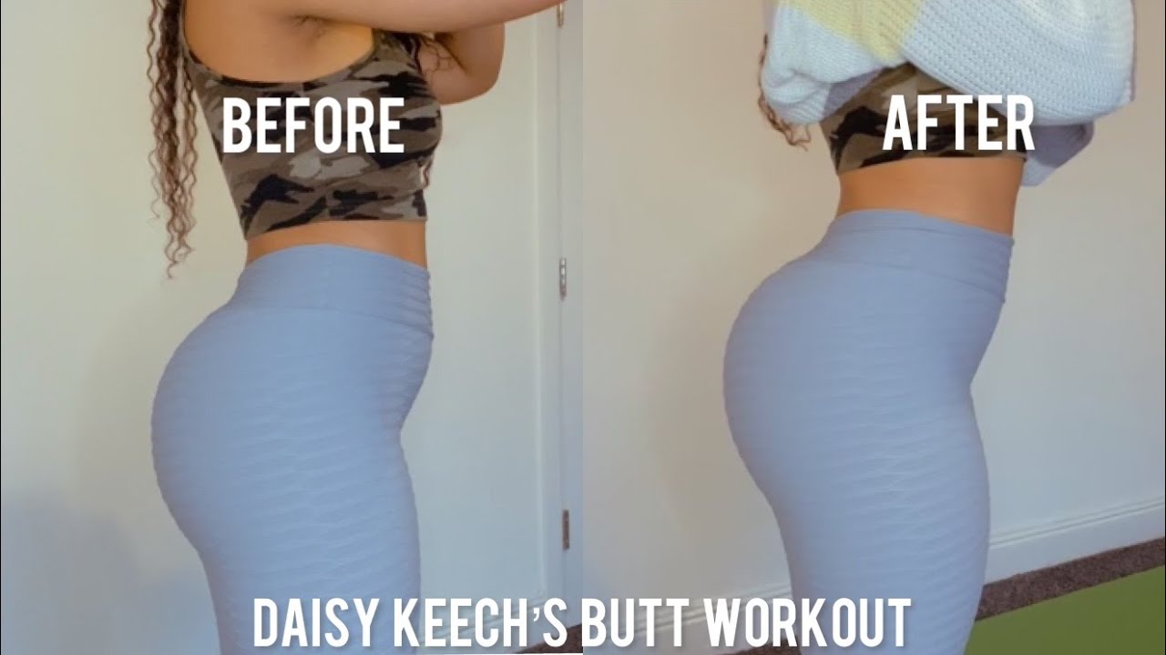 I Did Daisy Keech’s Butt Workout Before & After results BOOTY IN 1 I Did Daisy Keech’s Butt Workout Before & After results BOOTY IN 1