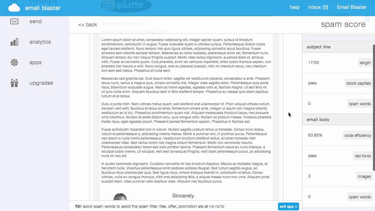 Check Your Email Newsletter Spam Score YouTube