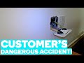 Customers Dangerous Electrical Accident ⚠️⚠️⚠️