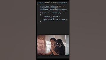 Leetcode 2490. Easy And Simple | Circular Sentences