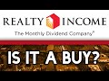 Realty Income Stock Review | Monthly Dividends | $O REIT Analysis