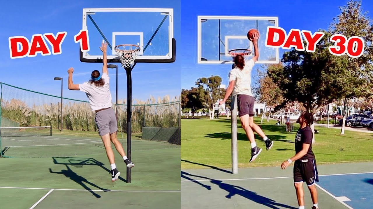 30 Day Vertical Challenge, vertical jump, how to increase vertical jump, ve...