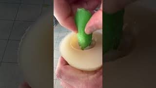 Making a posable pickle 🥒 #silicone #squishy #pickle