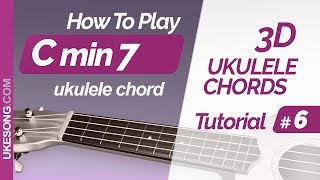 Cmin7 Chord Ukulele Learn To Play C Minor 7 Chord On Ukulele Ukesong Cmin7 Chord Ukulele Learn To Play C Minor 7 Chord On Ukulele Ukesong