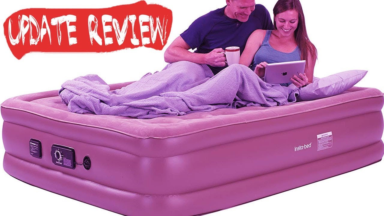 InstaBed Raised Air Mattress Best Best Air Mattress Review YouTube