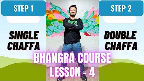 Bhangra Course : Lesson-4 | Single Chaffa, Double Chaffa | Bhangra Dance Tutorial | Dance with Honey