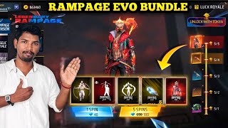 Download Lagu 🔥 RAMPAGE LEGENDARY BUNDLE 🔥 FREEFIRE RAMPAGE EVO BUNDLE 😍 FREEFIRE NEW RAMPAGE ASCENSION EVENT  MP3