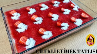 Efsane Çi̇lekli̇ Eti̇mek Tatlisi İftardan Sonra Mükemmel Çi̇lek Kokulu Tatli İmektatlisi