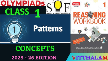 | Class 1 | Reasoning | Workbook | Chapter 1 | Patterns | Concepts | MTG | 2025 - 26 |