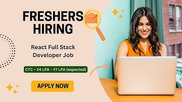 Tarento Hiring Freshers | React Full Stack Developer | 0–1 Year | Bangalore IT Job #hiring