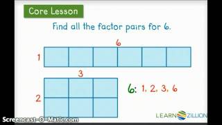Finding Factor Pairs