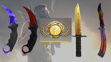 Opening a CSGO case everyday until I pull a knife