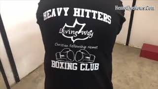 Heavy Hitters Boxing helps keeps kids off the streets & Help Mentor them FREE