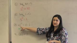 Math 3 Evaluating Logarithms Part 1