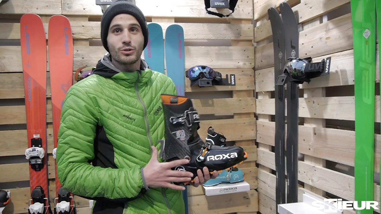 NouveauteÌs skis et chaussures Elan et Roxa 2019