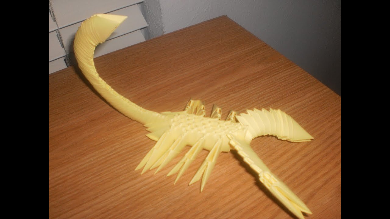 Origami Tutorial 3D Origami Scorpion YouTube