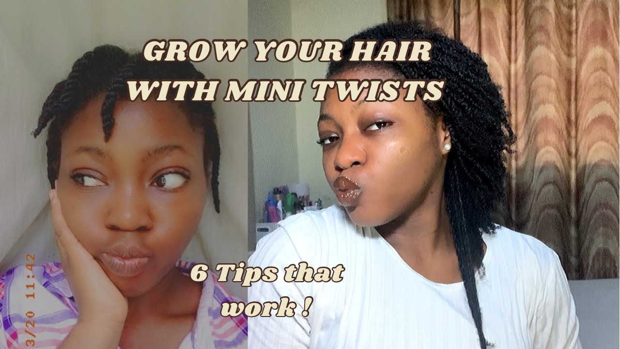 Grow Your Hair With Mini Twists As A Lazy Natural | 6 Ways Mini Twists Makes Haircare Easier