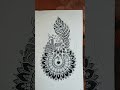 peacock mandala ##art#short ✨️🤩