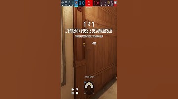 CLUTCH 1V3 #Rainbowsixsiege #Rainbow6siege #R6 #kill #bestof #YouTube #YT #YTshorts #shorts #clutch