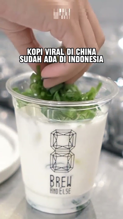 Kopi di campur daun bawang