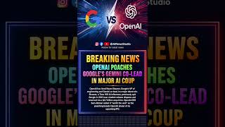 OpenAI Hires Gemini Co-Lead in Major AI Move#openai #GoogleGemini