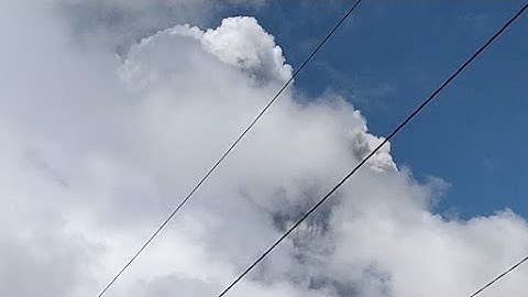 Merapi Erupsi Dari Kecamatan Selo minggu 21 Juni 2020