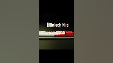 HueTech Keyboard – Sleek 3D Product Visualization Video. #shortsfeed #productdemo #trendingshorts