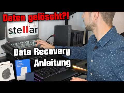 Data deleted?! 🔥😱 Recover photos & videos + back up Windows image | Stellar Data Recovery Guide