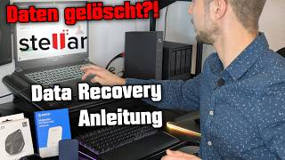 Daten gelöscht?! 🔥😱 Fotos & Videos retten + Windows Abbild sichern | Stellar Data Recovery Anleitung