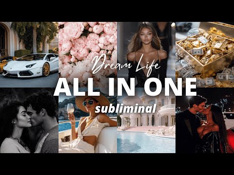 ALL IN ONE Subliminal Compilation Beauty Love Money Intelligence Health EXTREME POWER