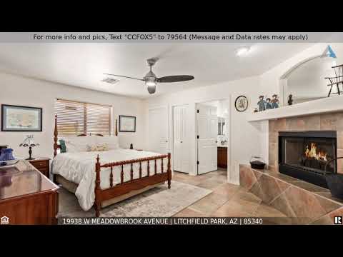 19938 W MEADOWBROOK Avenue, Litchfield Park, AZ home video tour