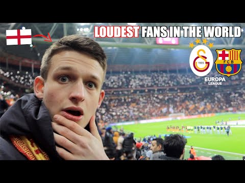 ENGLISH FAN EXPERIENCES GALATASARAY vs BARCELONA ATMOSPHERE