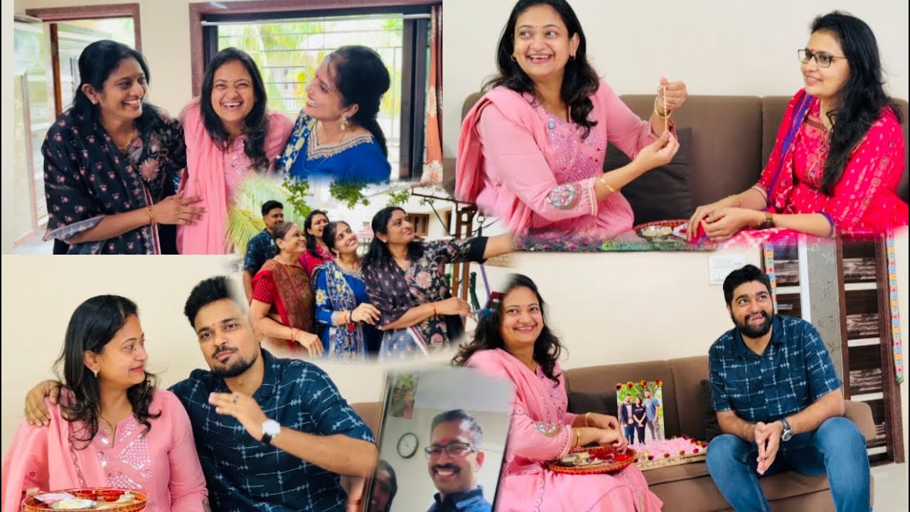 Gold ka gift rakhi ke din kho gaya ! Sab bhai Bhen ek sath salo bad mile ! 