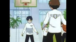 Eriol vs Syaoran in basketball!
