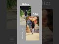before after... #shorts #youtube #beforeafter #inspiration