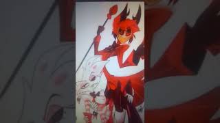 Angel Dust X Alastor :3 angeldust angeldusthazbinhotel art drawing alastorhazbinhotel cute