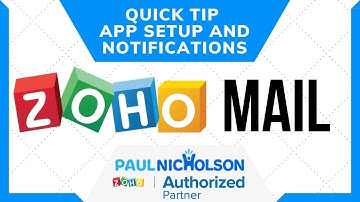 Zoho Mail App Quick Setup And Notifications Check It