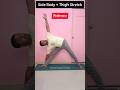 "Trikonasan | Side Body + Thigh Stretch Yoga Pose 🔥" #shorts #shortsfeed #ytshorts #kamalyogastudio