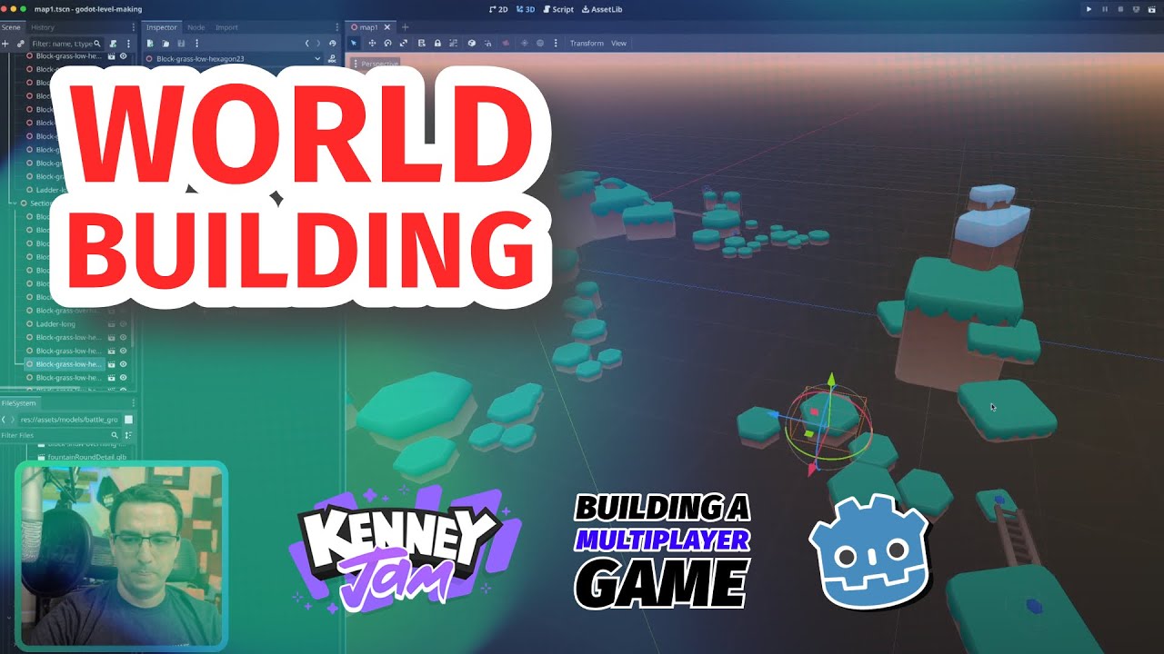 Finishing World | Kenney Game Jam | DAY2 (5) - YouTube