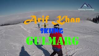 Kashmiri Skier Arif khan qualified for Beijing winter Olympic 2022 || Arif Khan ski run in Gulmarg.