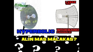 Hyperbolic and Wideband Parabolic Antenna | Alin Mas Malakas? | 2022 Review