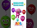 Воздушный шар Палец Семья #fingerfamily #nurseryrhymesongs #shorts #AllBabiesChannelRussian #kidsfun